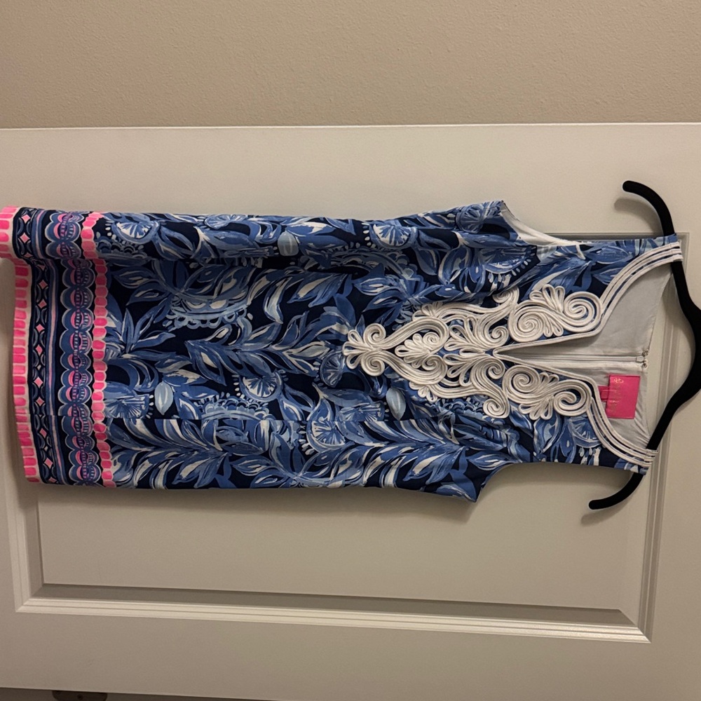 Lilly Pulitzer Blue and White Dress